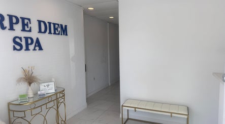 Elegant spa entrance at Tension Release Therapy, Fort Myers, Florida, US, featuring modern decor and welcoming vibes.