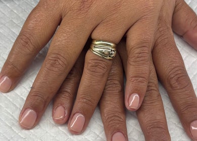 Freshly manicured nails at RosyTouch Aesthetics Worcester, Worcester, Western Cape, ZA.