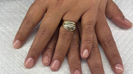 Freshly manicured nails at RosyTouch Aesthetics Worcester, Worcester, Western Cape, ZA.