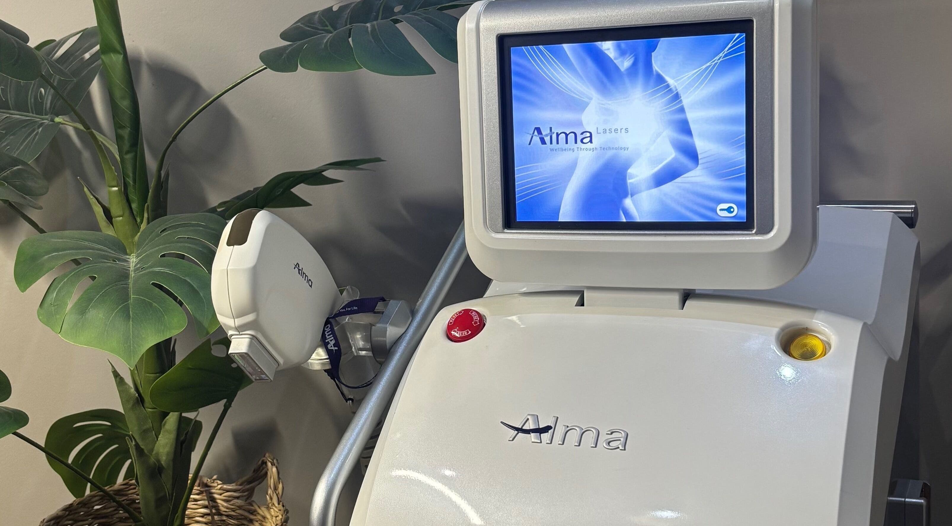 Advanced laser equipment at RosyTouch Aesthetics Ceres, Ceres, Western Cape, ZA. Modern beauty technology.