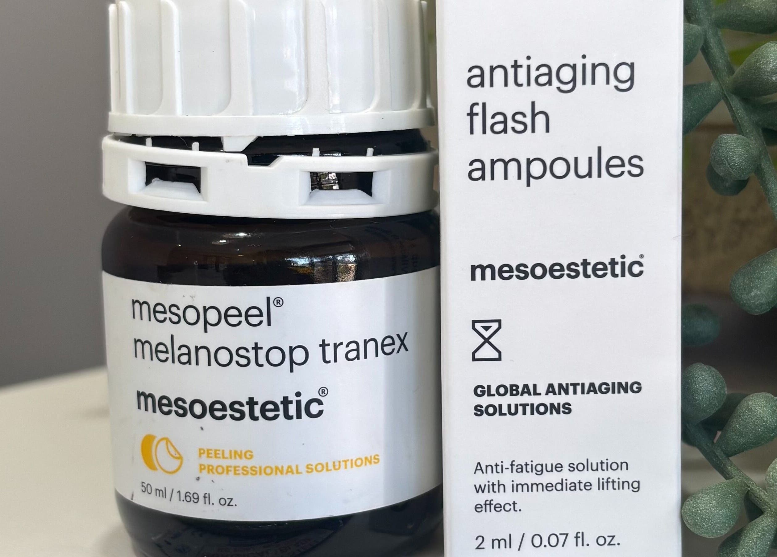 Mesoestetic antiaging products at RosyTouch Aesthetics Ceres, Ceres, Western Cape, ZA. For rejuvenated skin.