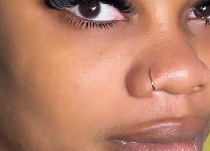 Close-up of exquisite eyelash extensions from iLashanty, Kingston, St. Andrew Parish, JM.