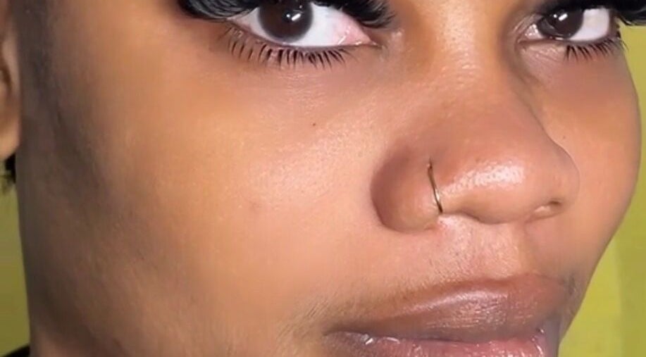 Close-up of exquisite eyelash extensions from iLashanty, Kingston, St. Andrew Parish, JM.