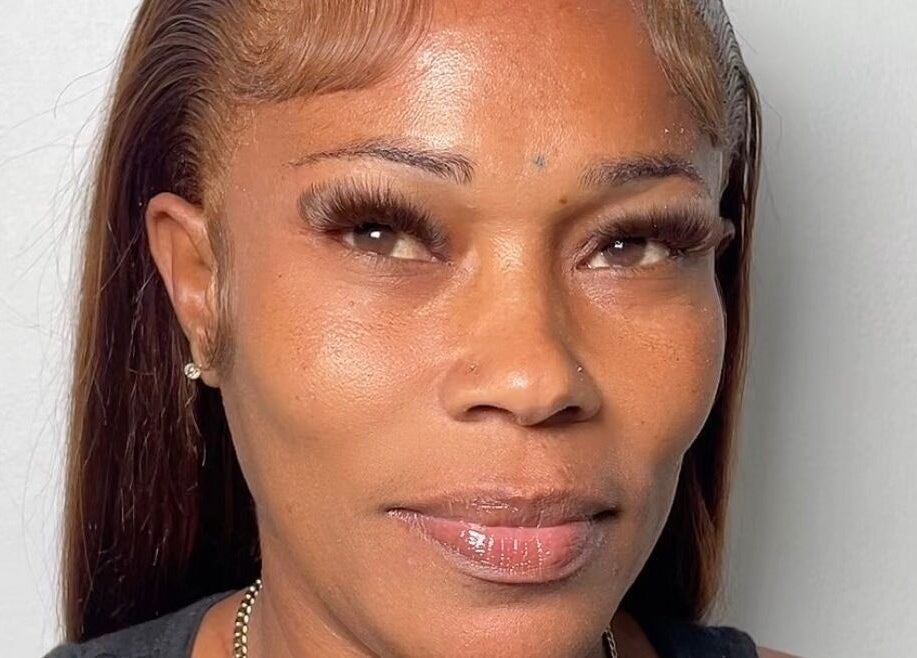 Close-up of a woman's styled eyelashes at iLashanty, Kingston, St. Andrew Parish, JM.