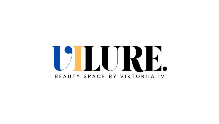 VILURE by Viktoriia IV logo showcasing beauty space branding in Folkestone, England, GB.