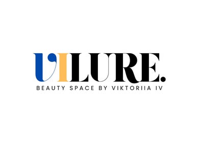 VILURE by Viktoriia IV logo showcasing beauty space branding in Folkestone, England, GB.