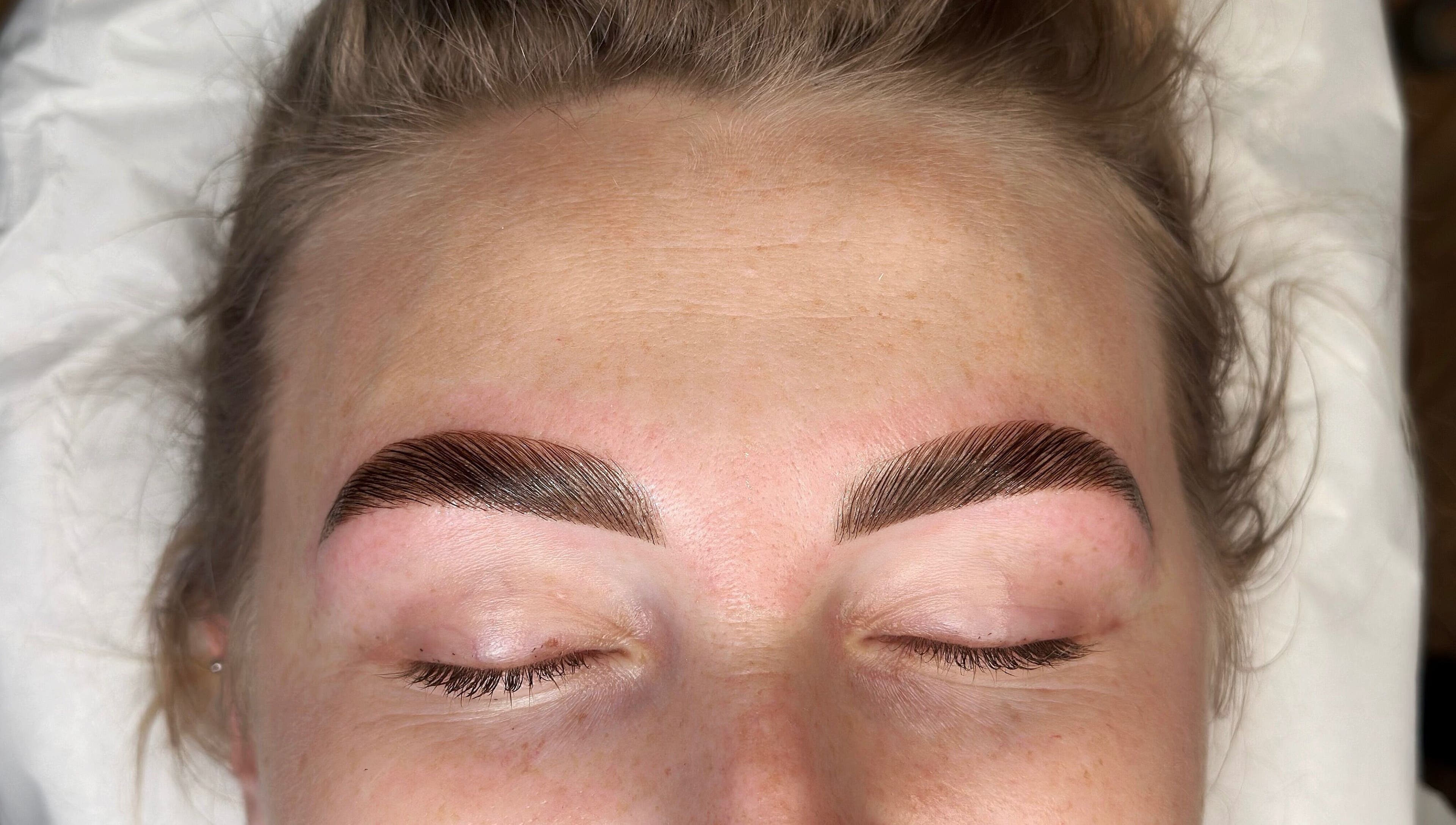 Beautifully shaped brows at Vilure By Viktoriia Iv, Folkestone, England, GB showcasing expert eyebrow design.