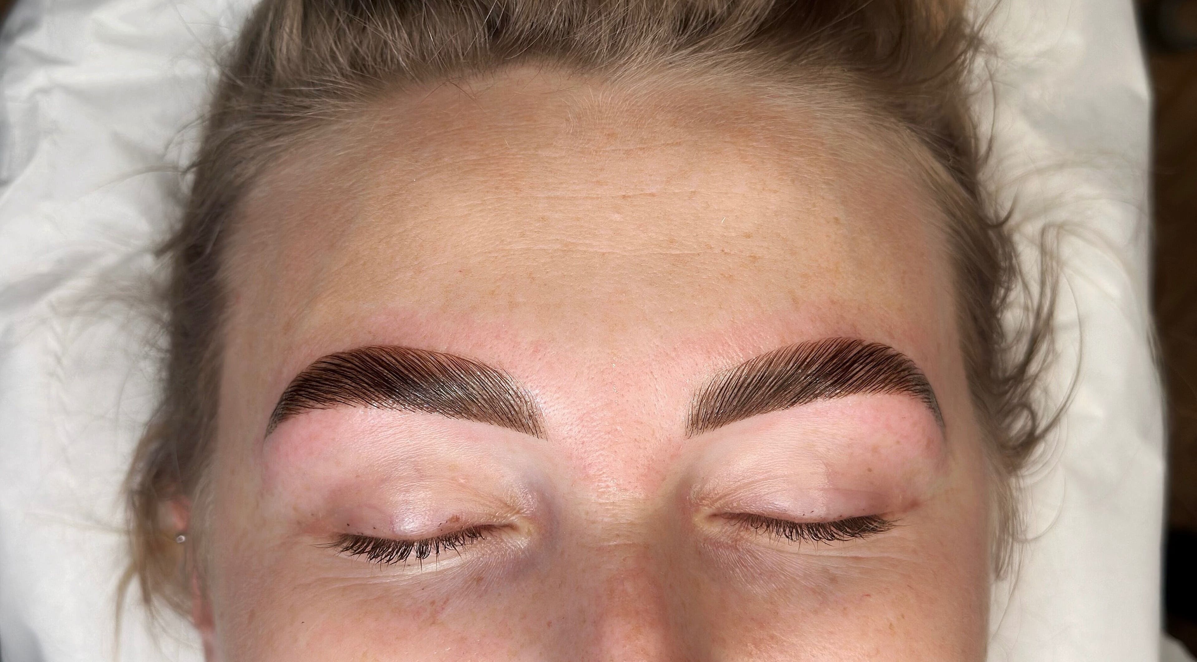 Beautifully shaped brows at Vilure By Viktoriia Iv, Folkestone, England, GB showcasing expert eyebrow design.