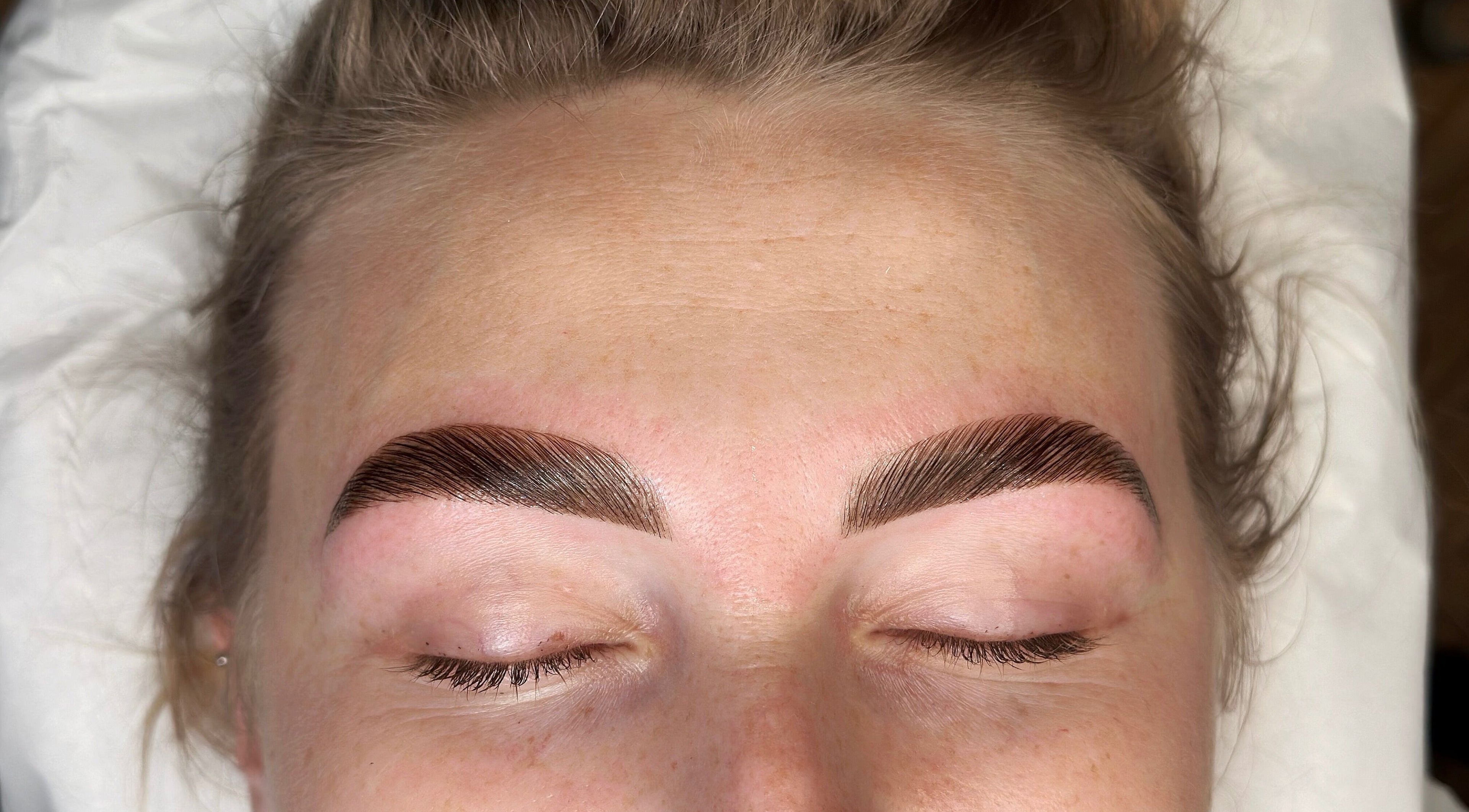 Beautifully shaped brows at Vilure By Viktoriia Iv, Folkestone, England, GB showcasing expert eyebrow design.