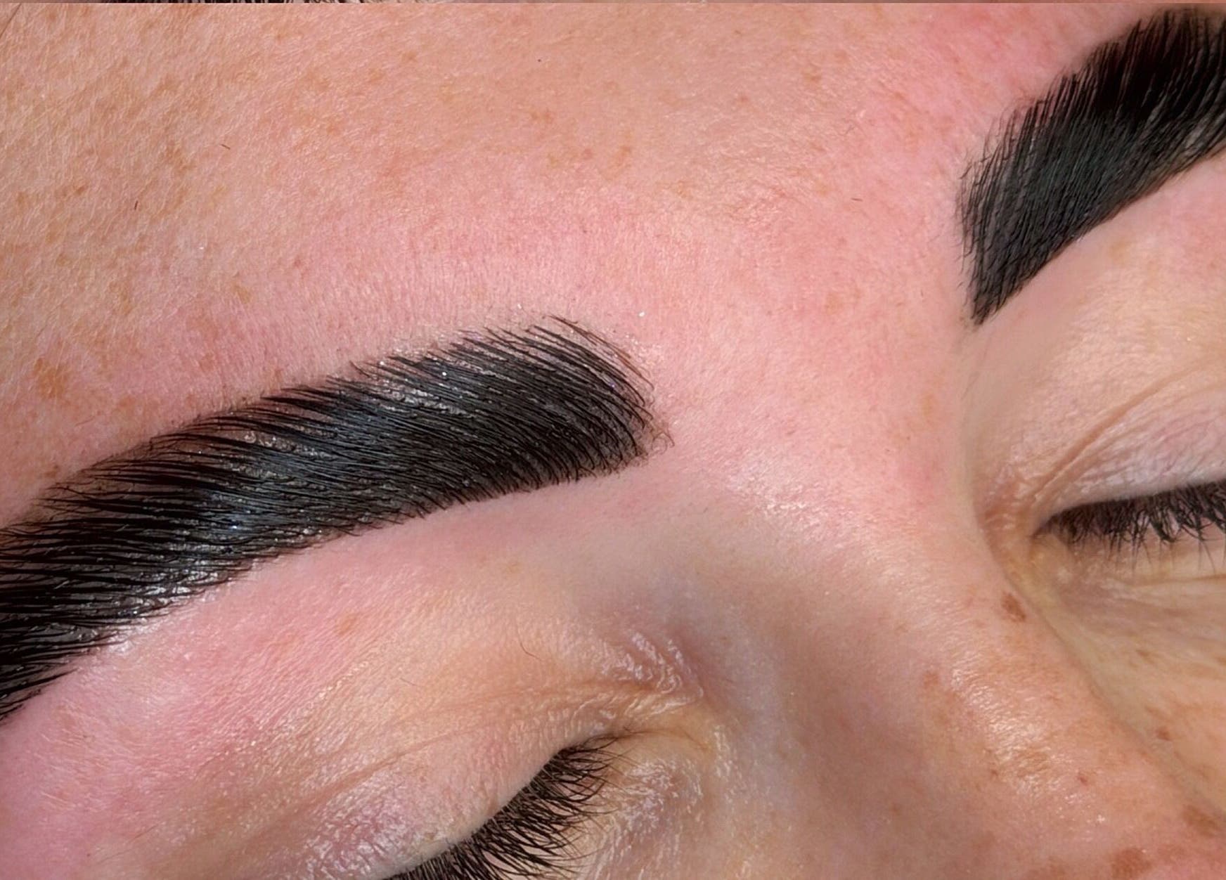 Perfectly styled eyebrows at Vilure By Viktoriia Iv, Folkestone, England, GB showcasing expert technique.