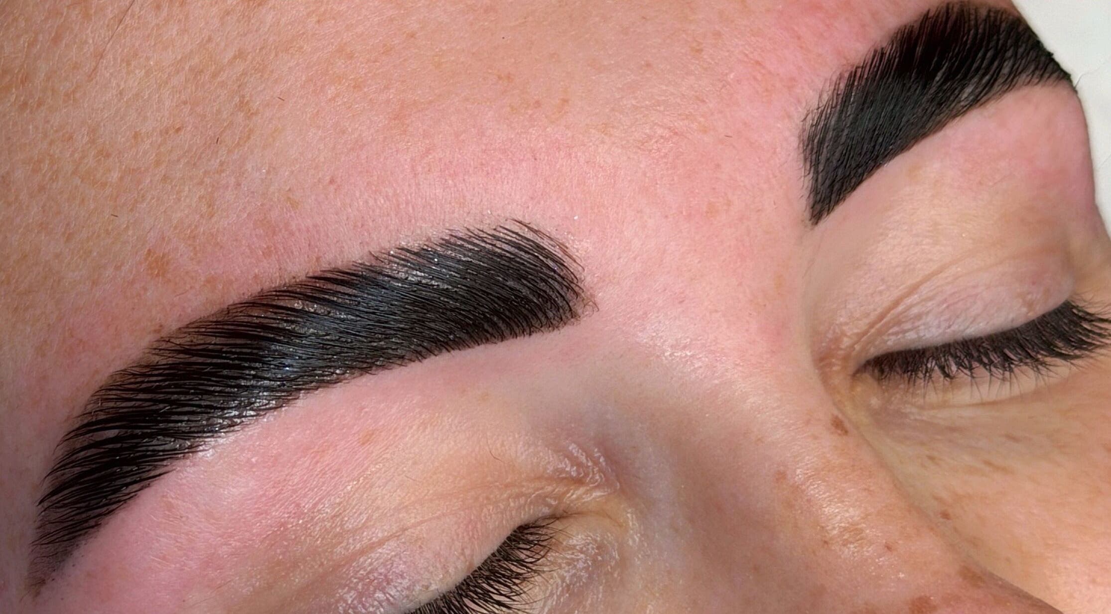 Perfectly styled eyebrows at Vilure By Viktoriia Iv, Folkestone, England, GB showcasing expert technique.