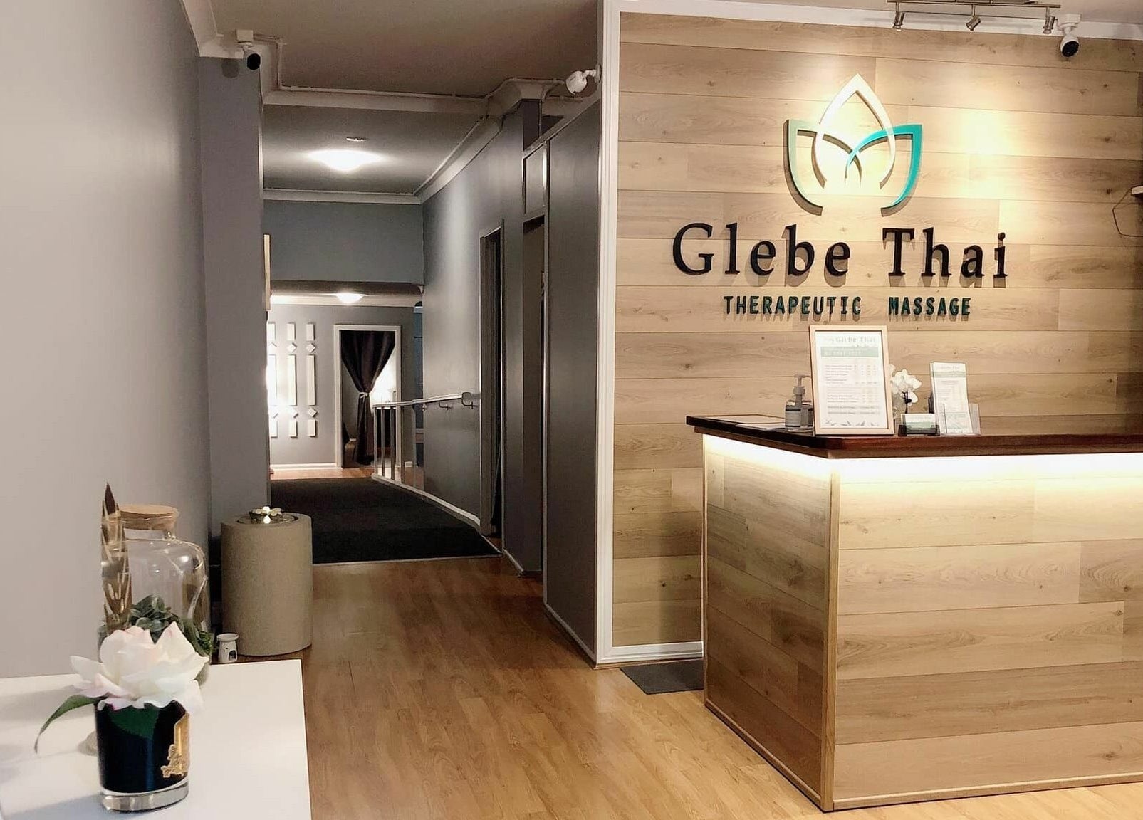 Reception area of Glebe Thai Therapeutic Massage in Glebe, New South Wales, AU with a welcoming ambience.