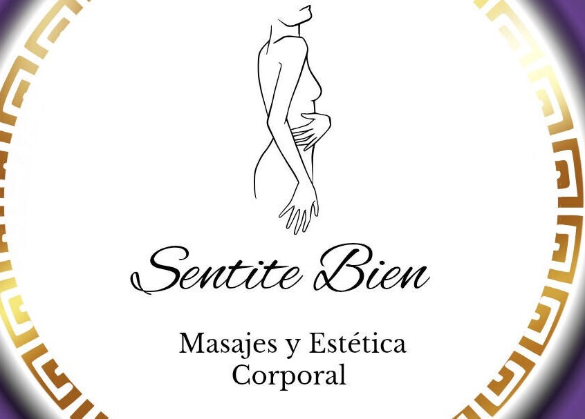 Logotipo de Sentite Bien, centro de masajes en San Lorenzo, Santa Fe, AR con diseño elegante.