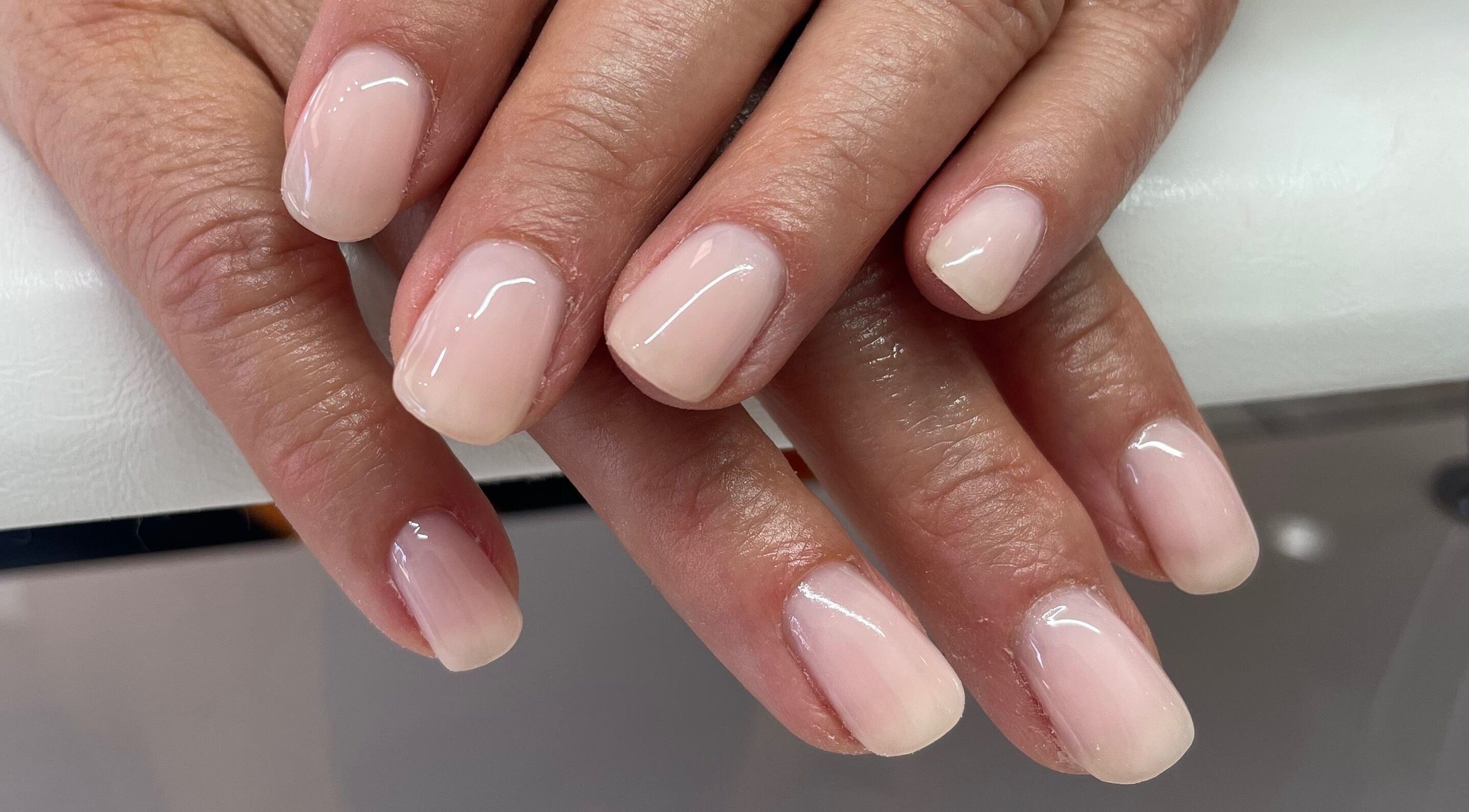 Beautifully manicured nails at A Dose of Sof, Vancouver, British Columbia, CA.