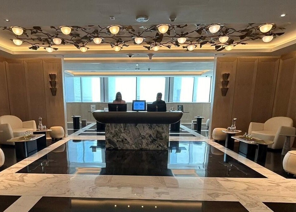 Elegant reception at AlSagheer Salon in Doha, Doha Municipality, QA with modern decor and welcoming staff.