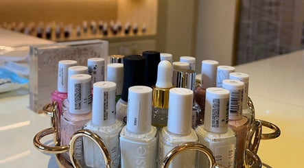 Nail polish collection at AlSagheer Men Salon, Doha, Doha Municipality, QA offers vibrant beauty options.