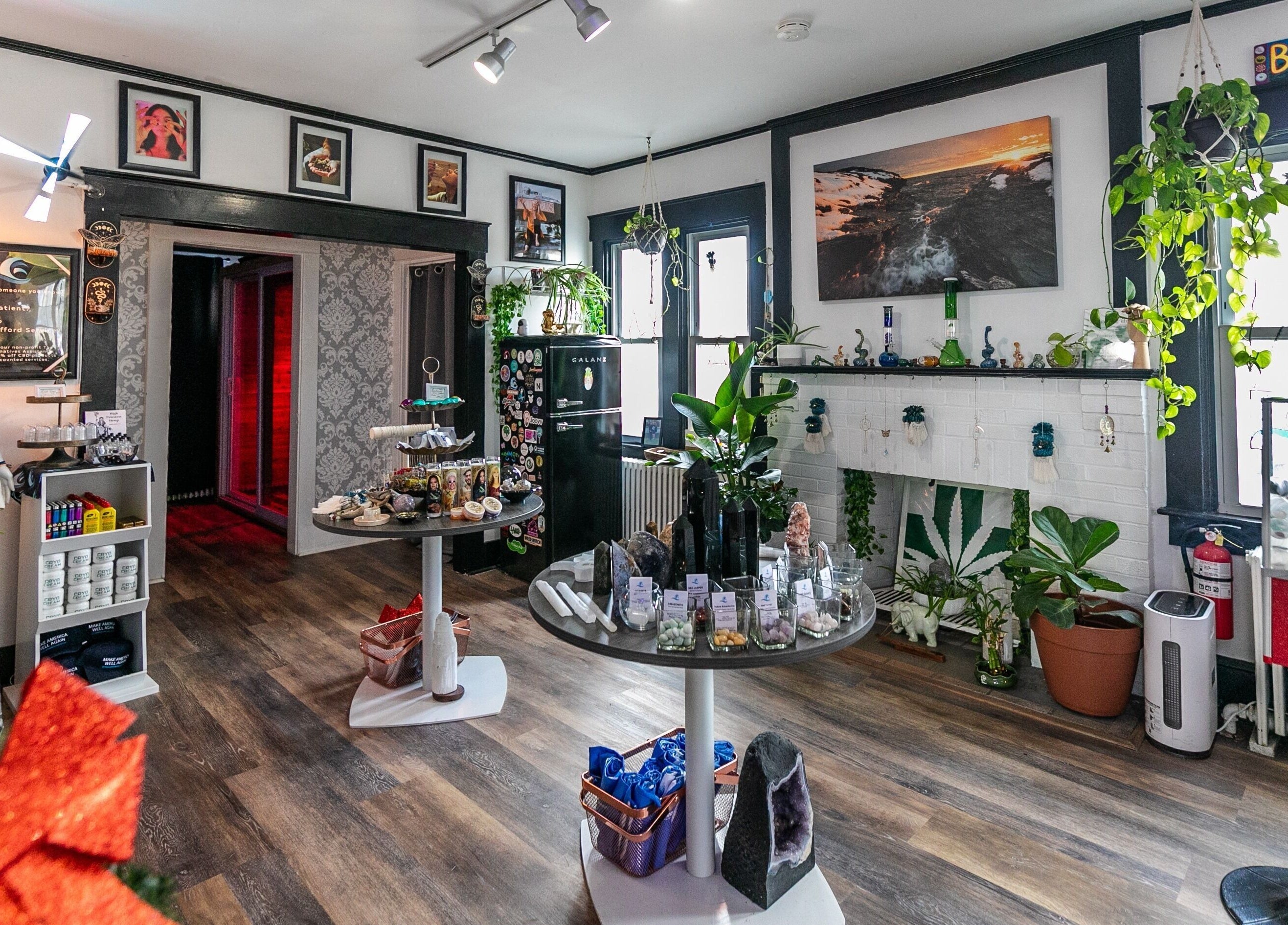 Trendy beauty and wellness venue in Middletown, Rhode Island, US with modern decor and inviting ambiance.