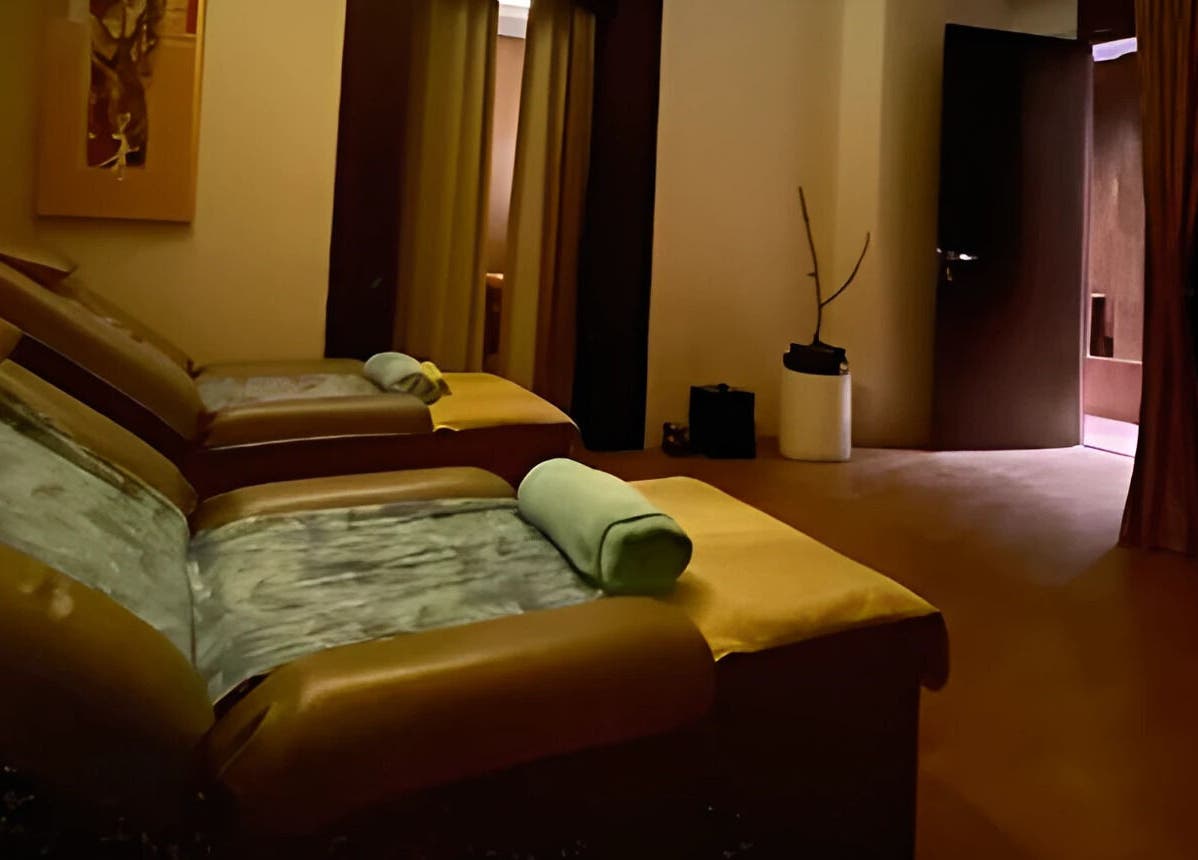 Relaxing massage beds at Ambiente Reflexology at Sidewalk Jimbaran, Bali, Bali, ID.