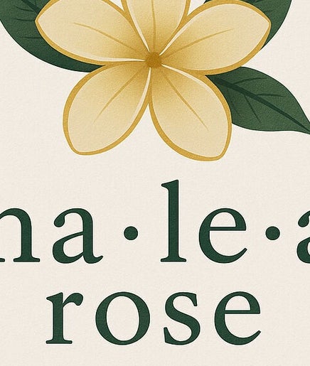 Ma Le A Rose Aesthetics logo with floral design at North Attleborough, Massachusetts, US.