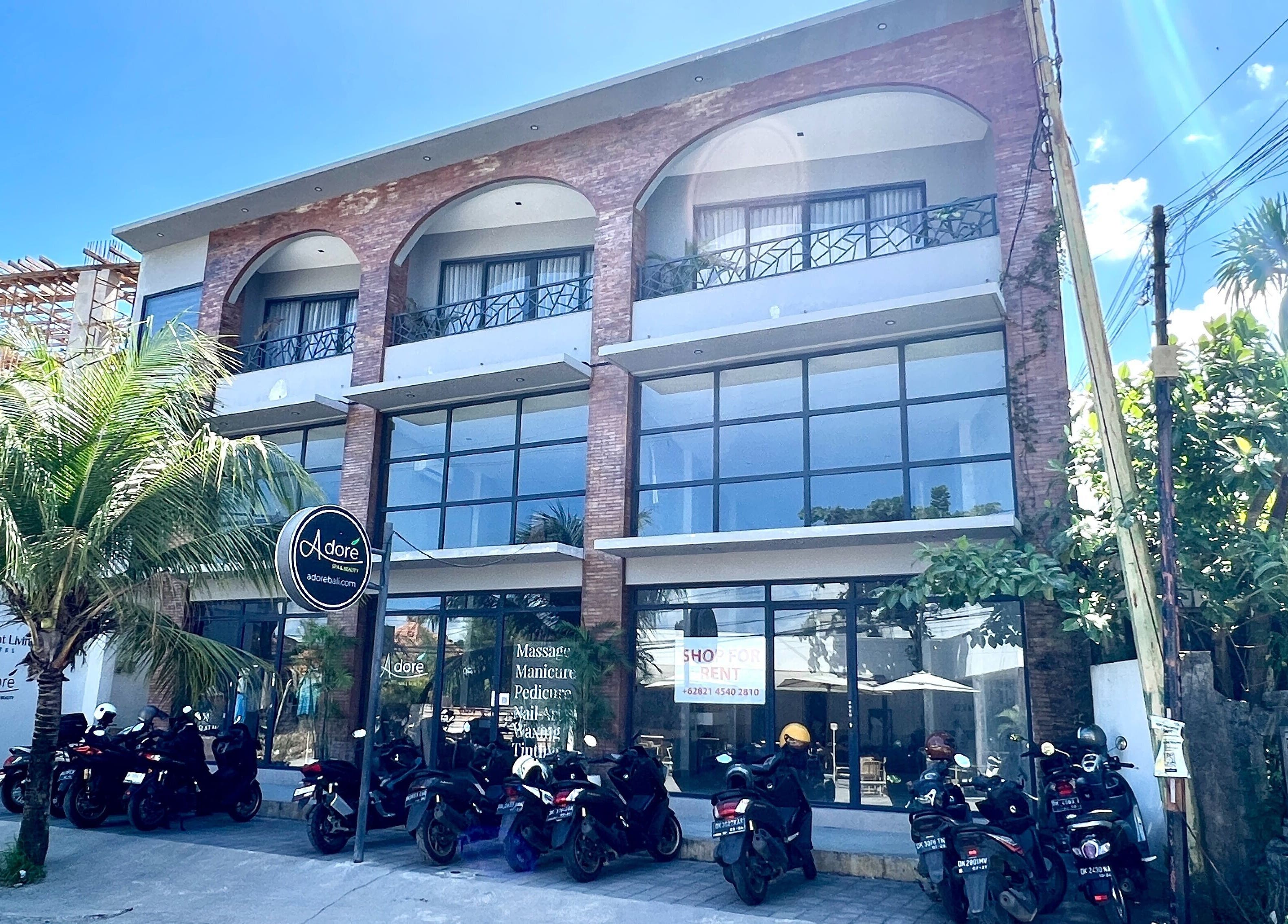 Adore Nails & Massage in Bali, Bali, ID, showcasing modern facade and inviting atmosphere.