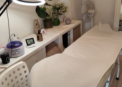 Sala de estética em Cristiana Matos, Barcelos, Braga, PT, equipada para tratamentos de beleza.