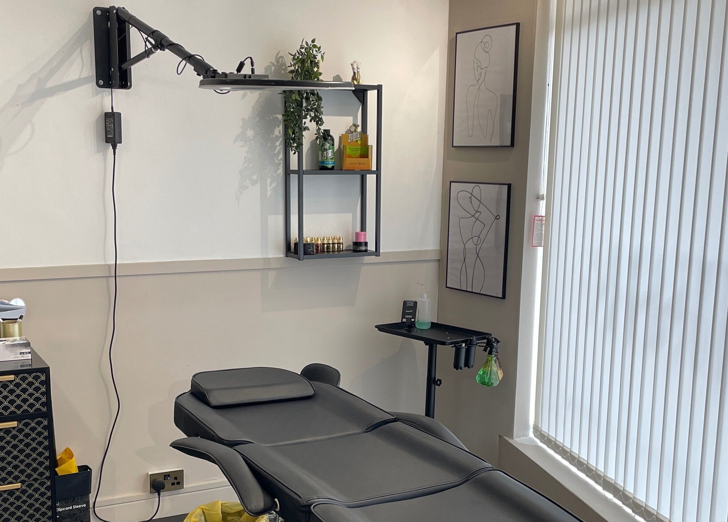 Elegant treatment room at Angela Conroy @ The Serenity Rooms Emsworth, Emsworth, England, GB.