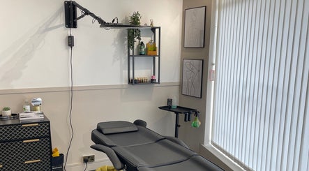 Elegant treatment room at Angela Conroy @ The Serenity Rooms Emsworth, Emsworth, England, GB.