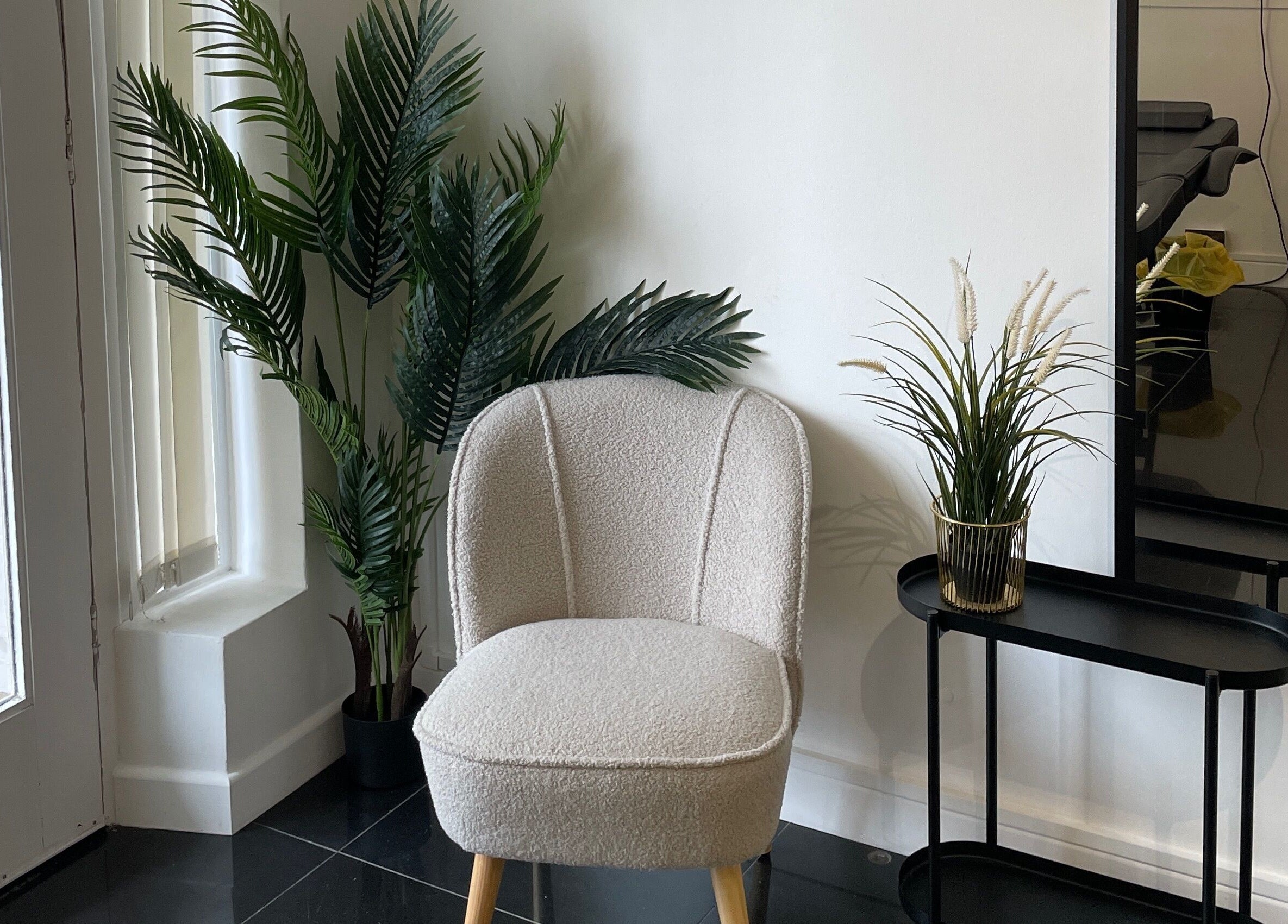 Cozy seating at Angela Conroy @ The Serenity Rooms Emsworth, Emsworth, England, GB, with sleek decor.