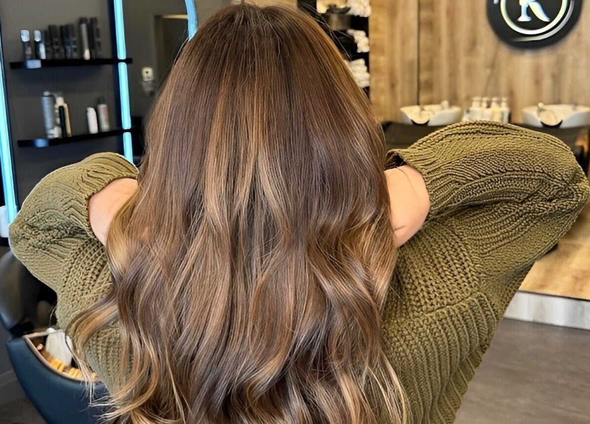 Soft waves styled at The Styling Lab by Kali in Oakville, Ontario, CA.