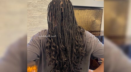Intricate braids at MHM Braids Studio, Dublin, County Dublin, IE. Showcasing expertly styled long hair.