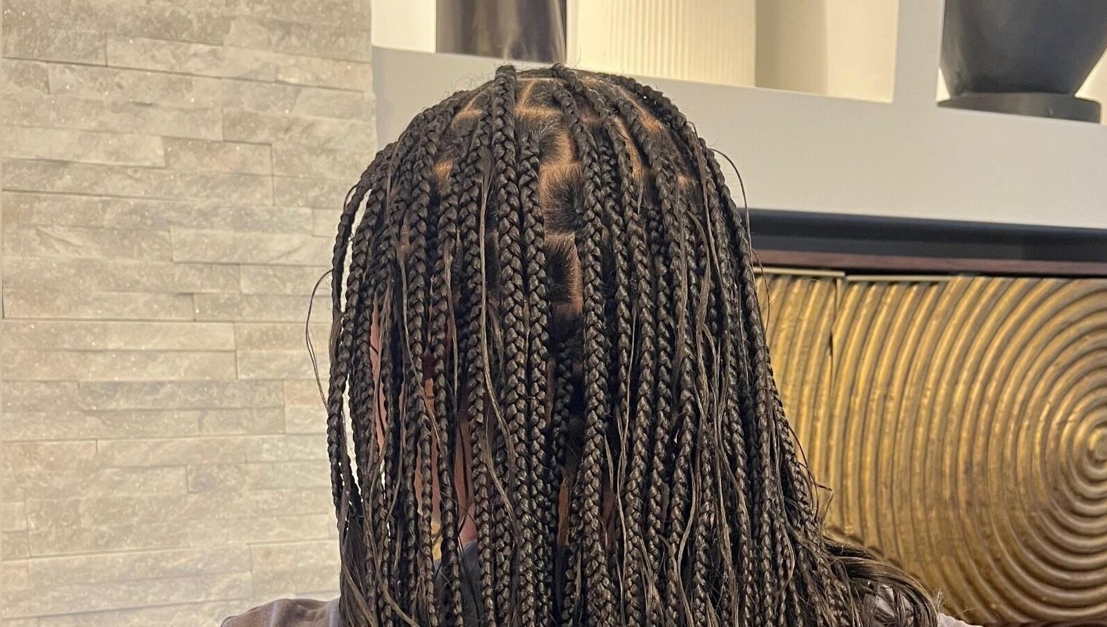 Intricate braids at MHM Braids Studio, Dublin, County Dublin, IE.