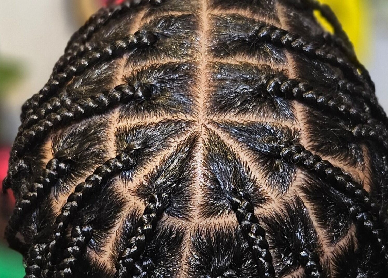 Intricate braid design at MHM Braids Studio, Dublin, County Dublin, IE showcasing expert styling.