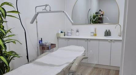 Serene treatment room at Shh Beauty Secrets, Croydon, Victoria, AU with modern equipment and cozy ambiance.