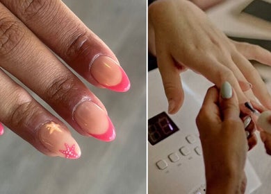 Bright nail art design at Noa Nails & Beauty, Cape Town, Western Cape, ZA, featuring intricate details.