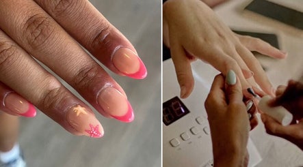 Bright nail art design at Noa Nails & Beauty, Cape Town, Western Cape, ZA, featuring intricate details.
