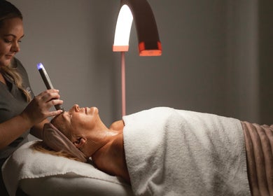 Facial treatment at Hamilton Skin Fitness, Islington, New South Wales, AU. Glowing skin and expert care.