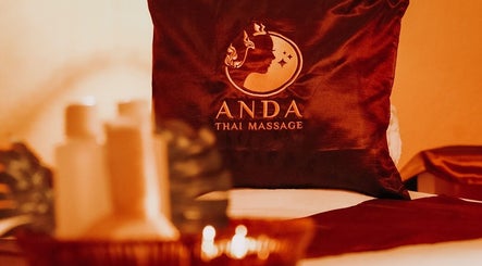 Anda Thai Massage (CBD) in Melbourne, Victoria, AU featuring a luxurious massage pillow and calming decor.