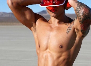 Sun-kissed torso in Glory Glow 2G Mobile Spray Tan Greater Scottsdale, Scottsdale, Arizona, US.