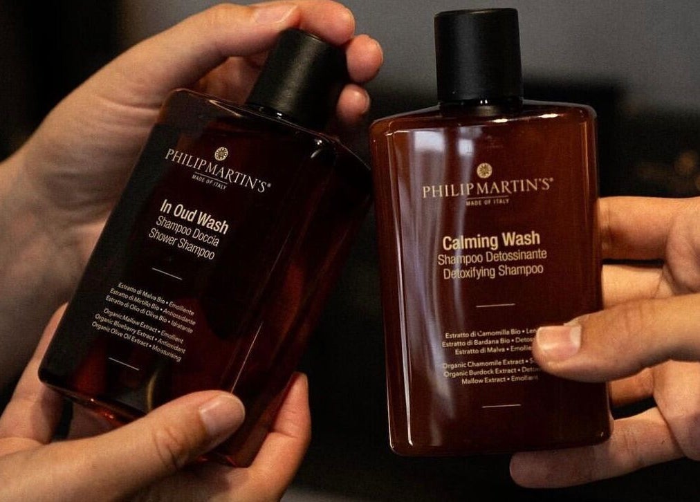 Luxury shampoos at The Hound DXB, Dubai, Dubai, AE. Ideal for wellness treatments.