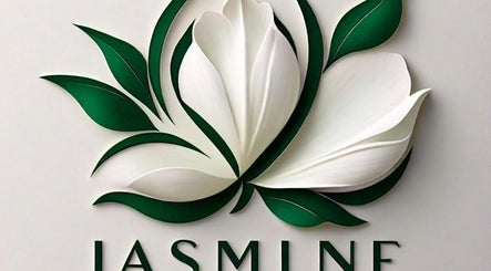 Elegant logo of Jasmine Beauty and Wellness, Midrand, Gauteng, ZA, showcasing a green leaf design.