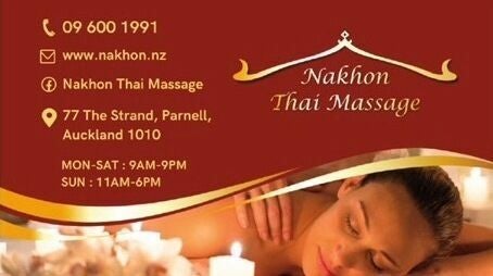 Nakhon Thai Massage 77 The Strand Auckland Fresha