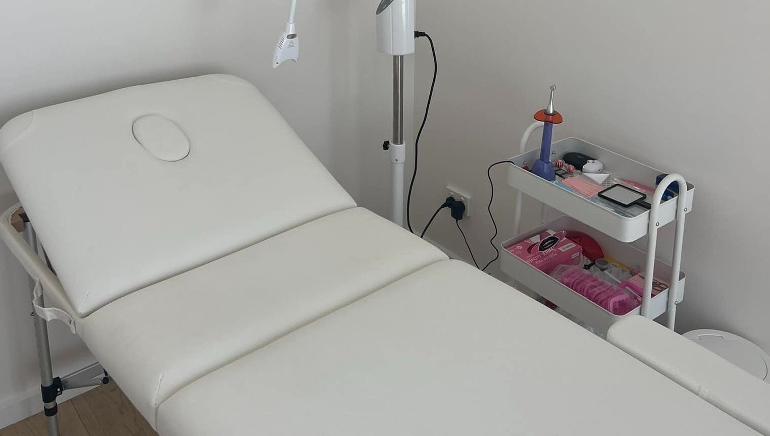 Comfortable treatment room at Byron Bay Tooth Gems and Whitening, Byron Bay, New South Wales, AU.
