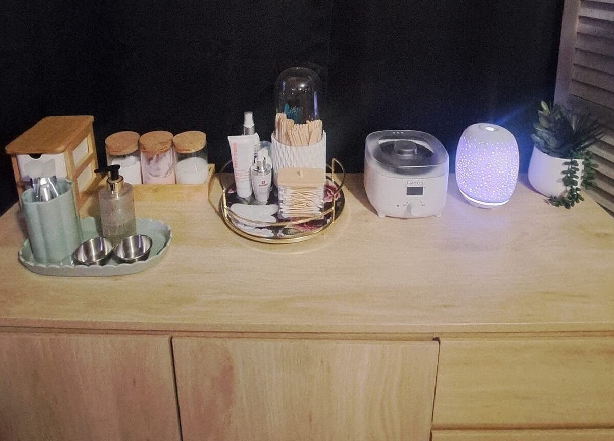 Relaxing massage setup at Mobile Massage by Gemma, Port Augusta, South Australia, AU including soothing decor.