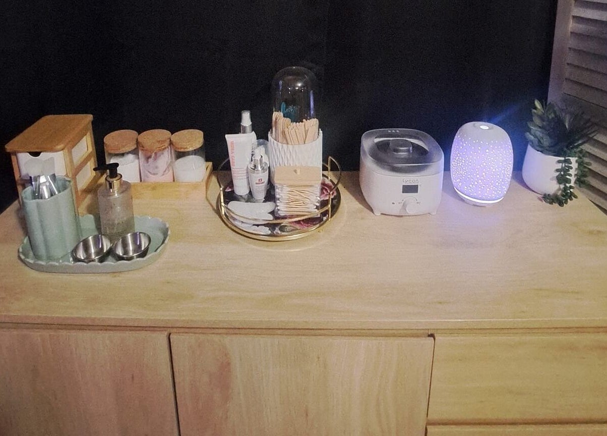 Relaxing massage setup at Mobile Massage by Gemma, Port Augusta, South Australia, AU including soothing decor.