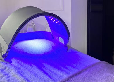 LED light therapy at Niamh Trevor Skin, Hampstead Norreys, England, GB, enhancing skin wellness.
