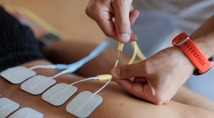 Electrode placement therapy at Healion Physiotherapy in Nicosia, Nicosia, CY.