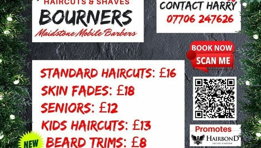 Bourners Barbers billede 1