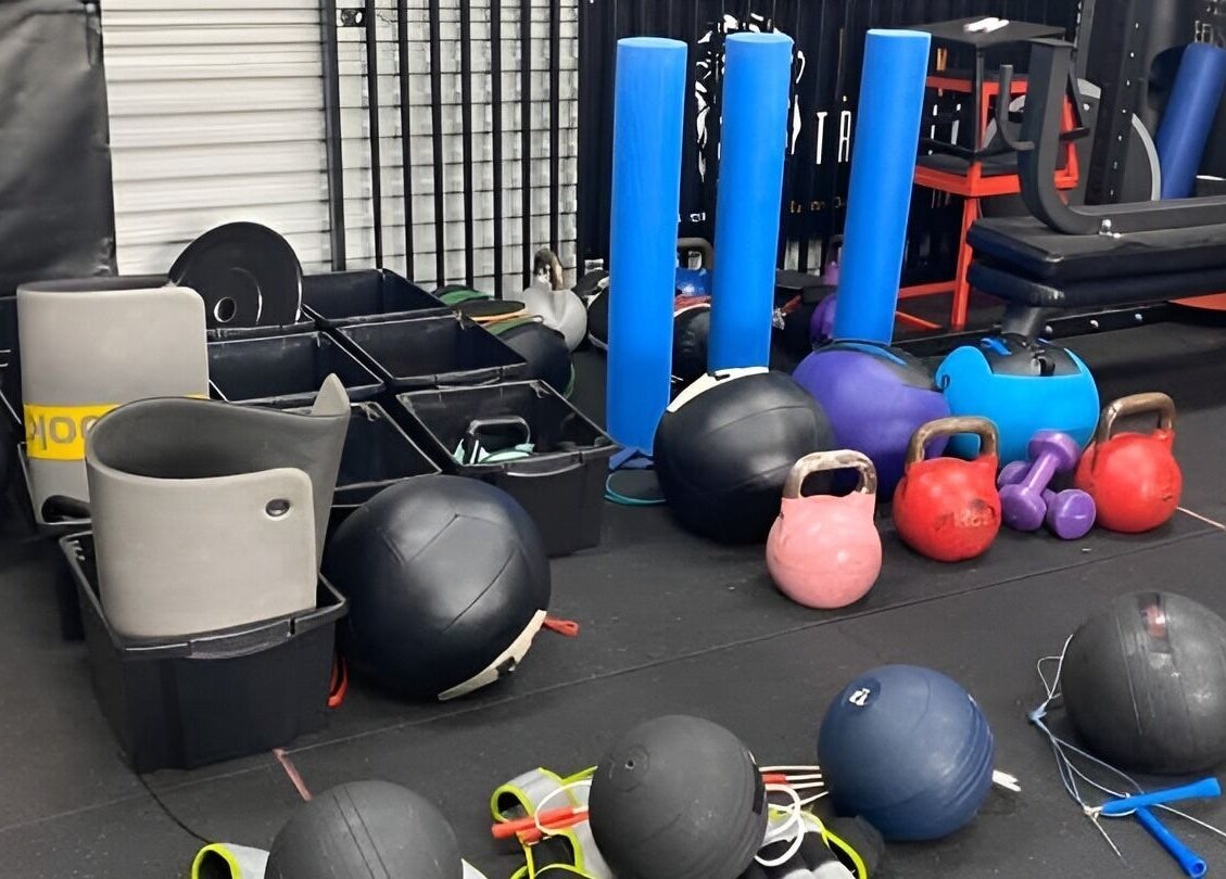 Fitness equipment at Proform Coaching and Massage, Singleton, New South Wales, AU ready for use.