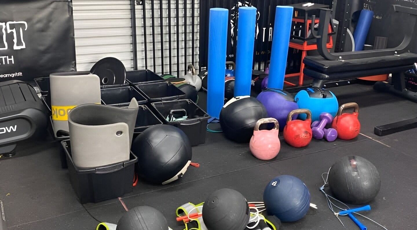Fitness equipment at Proform Coaching and Massage, Singleton, New South Wales, AU ready for use.