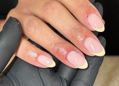 Elegant manicure at Sculpt Beauty Lounge in Ewloe Green, Ewloe, Wales, GB showcasing perfect nail care.